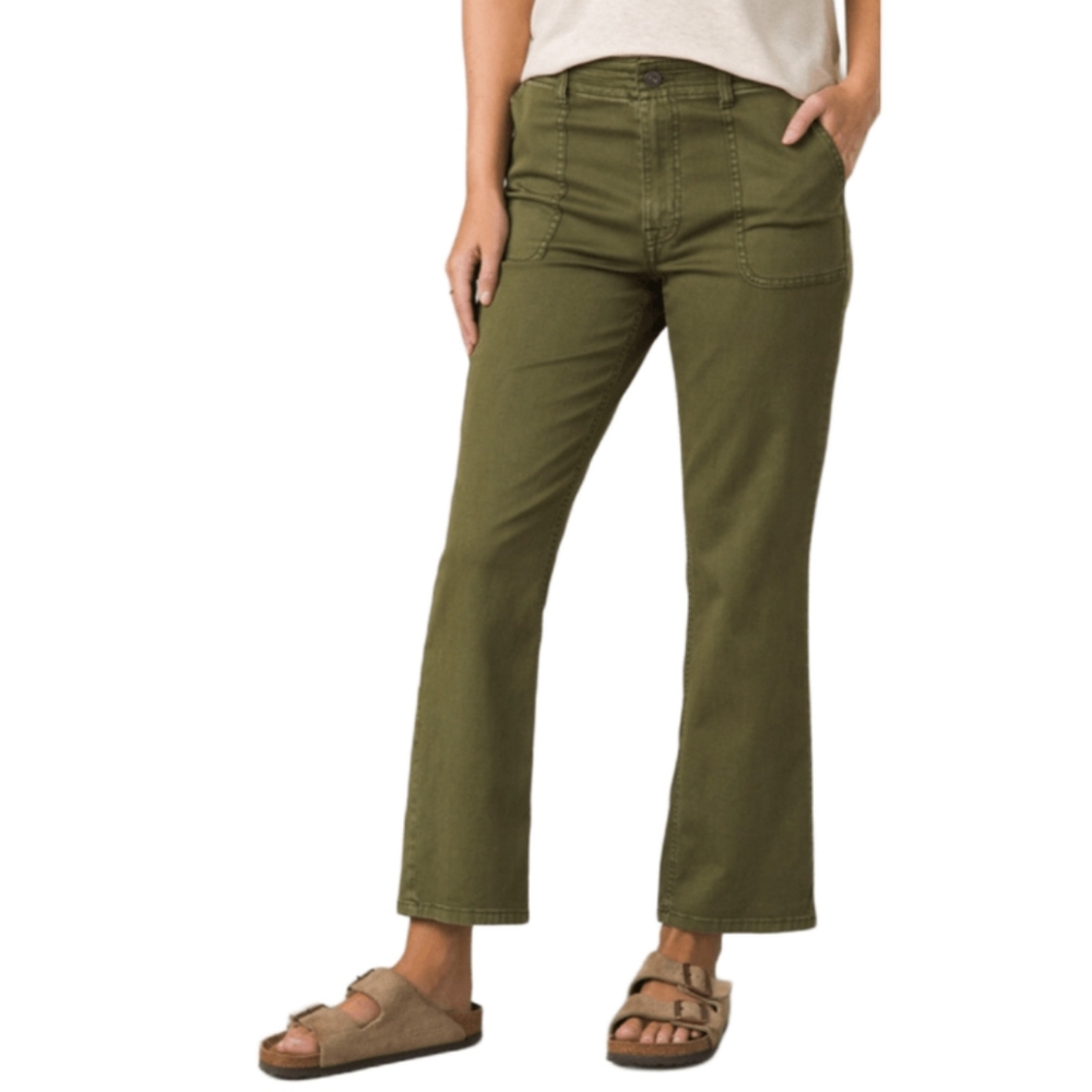 Prana | Sancho Boyfriend Pant In Caribbean Green Size 12